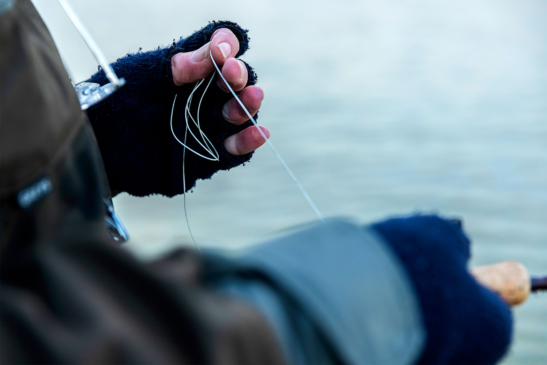 retrieving fly line