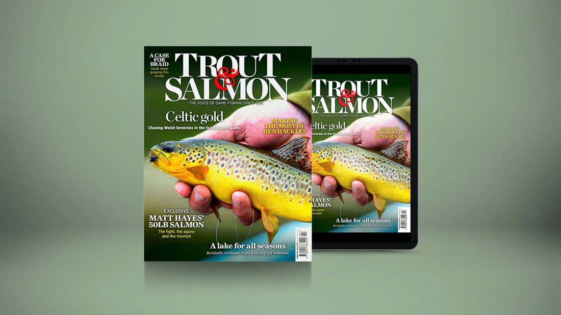 TROUT &#038; SALMON FEBRUARY ISSUE