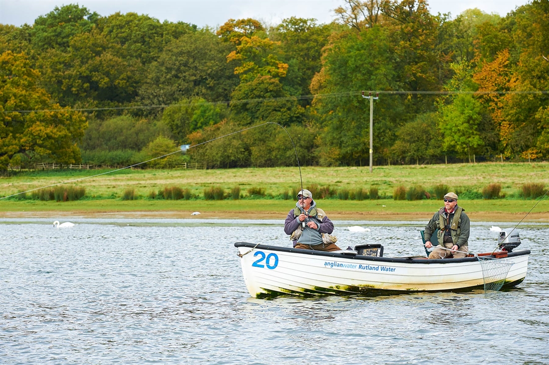 Work the weedbeds to catch stillwater trout