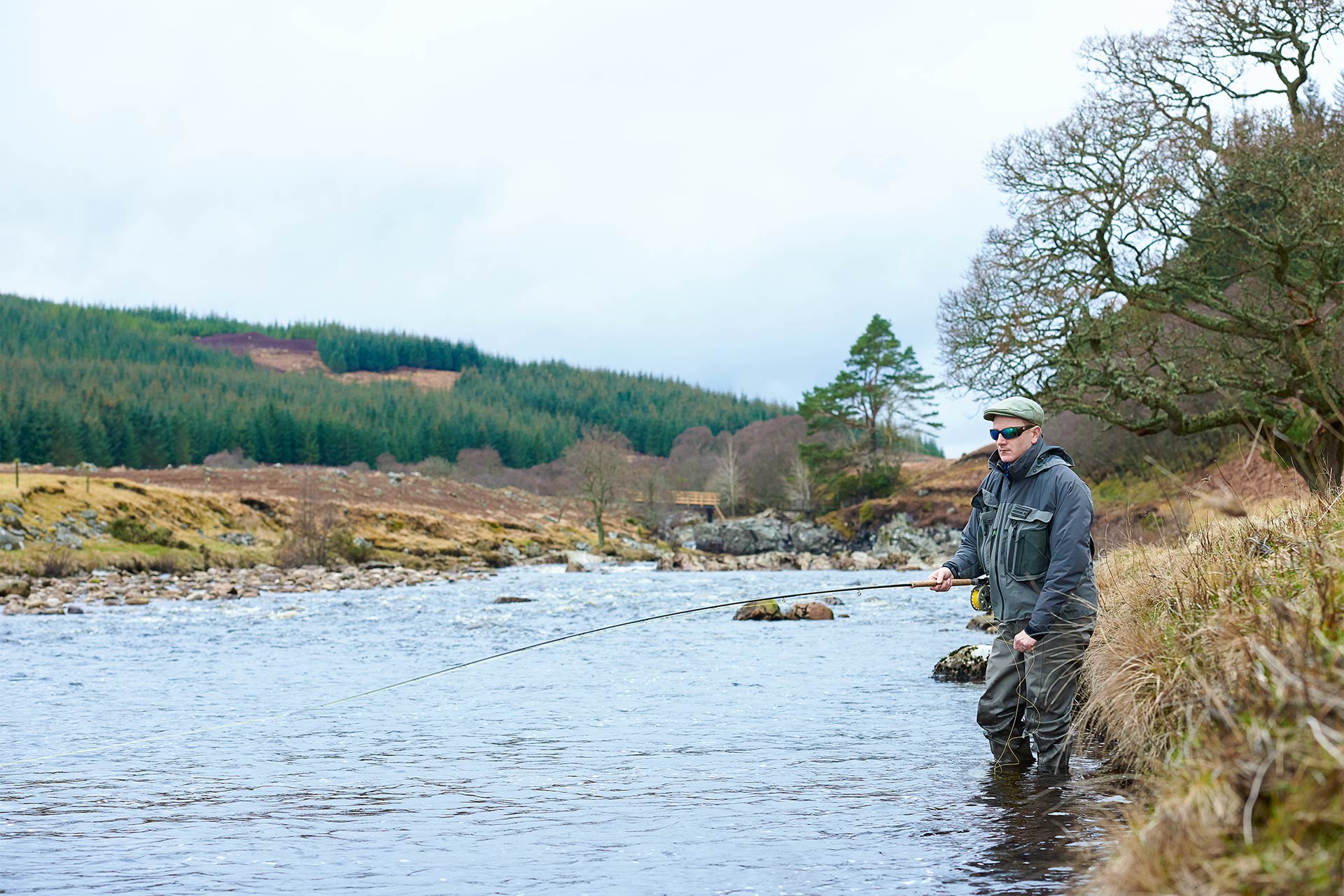 Fishing slowly