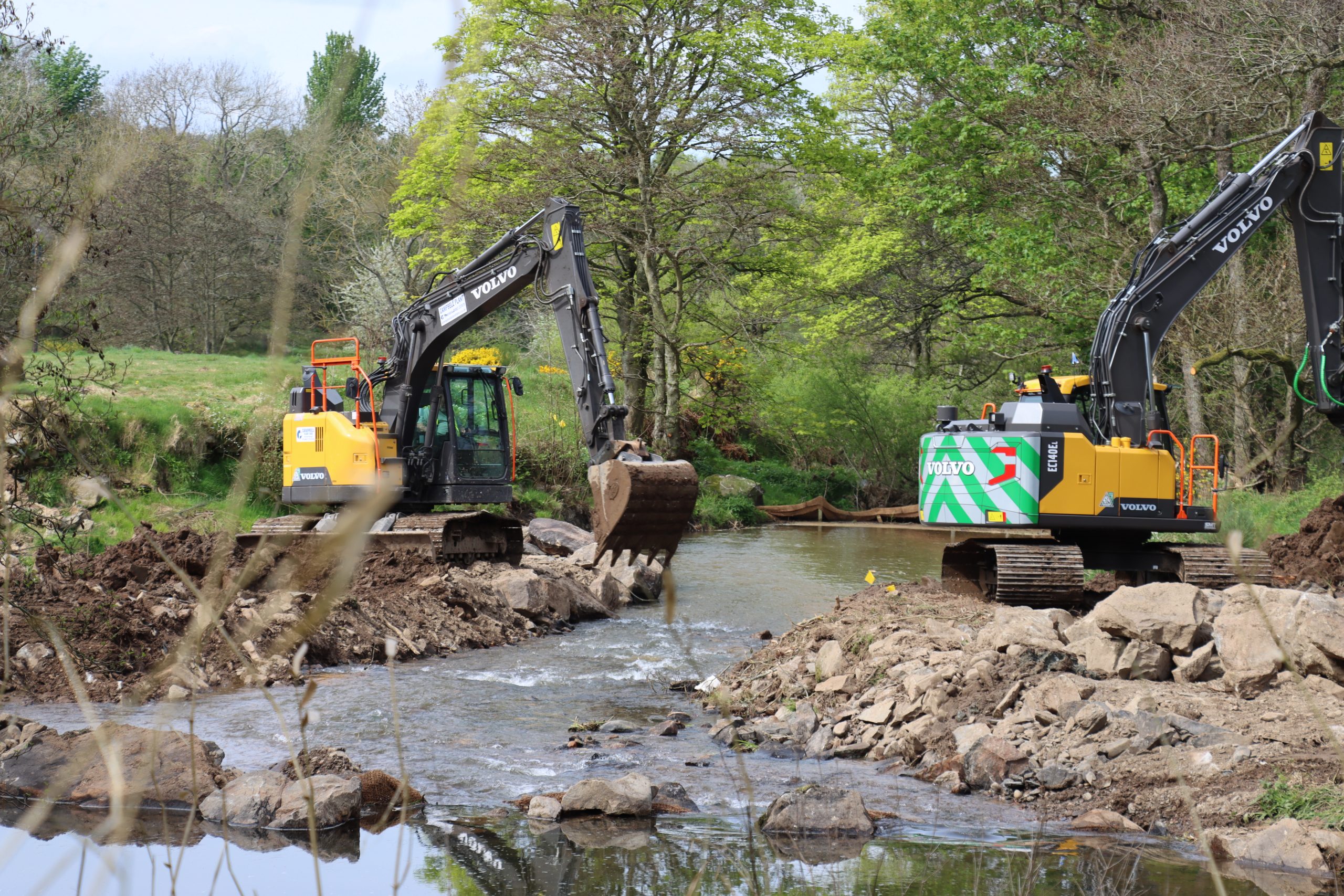 Dam good news on the river Deveron