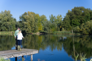 Man casting