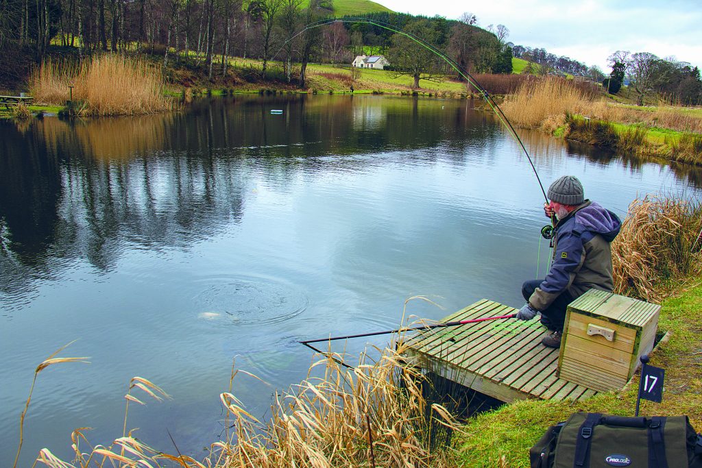 Kailzie Fishery Lake
