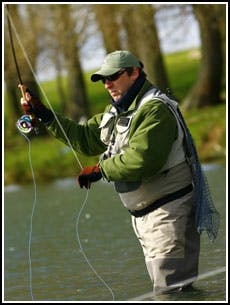 Avoid injuries when fly fishing